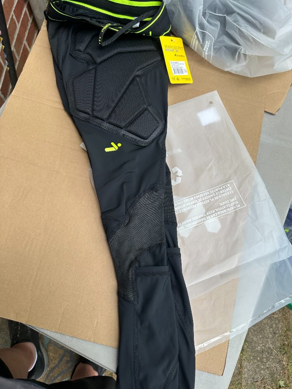 STORELLI BS GK LEGGINGS 4 YL NWT